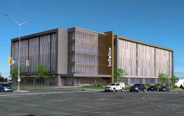 Self Stor storage facility in Mississauga