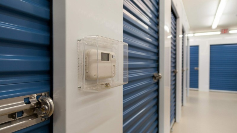 climate controlled storage unit