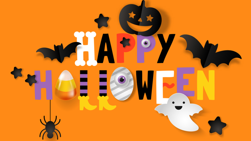 Halloween clean up