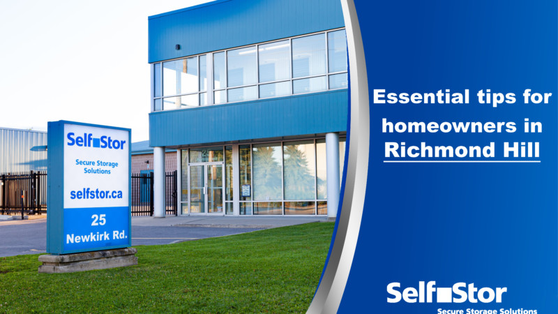 Essential tips for new homeowners in Richmond Hill