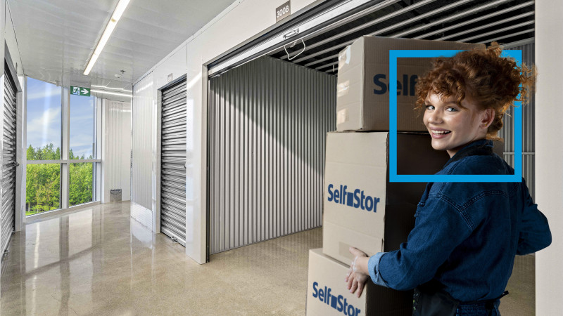Self Stor Storage moving storage unit